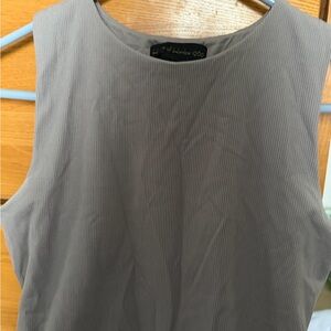 House of Harlow Grey Bodysuit